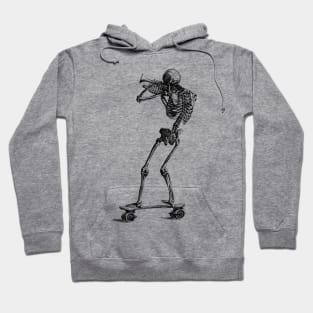 skate skull Hoodie